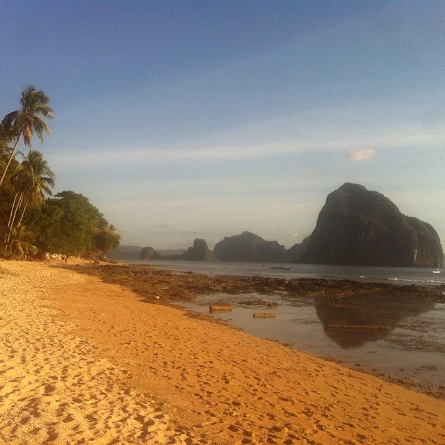 Las Cabanas beach, El Nido