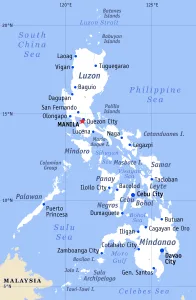 Map of the Philippines