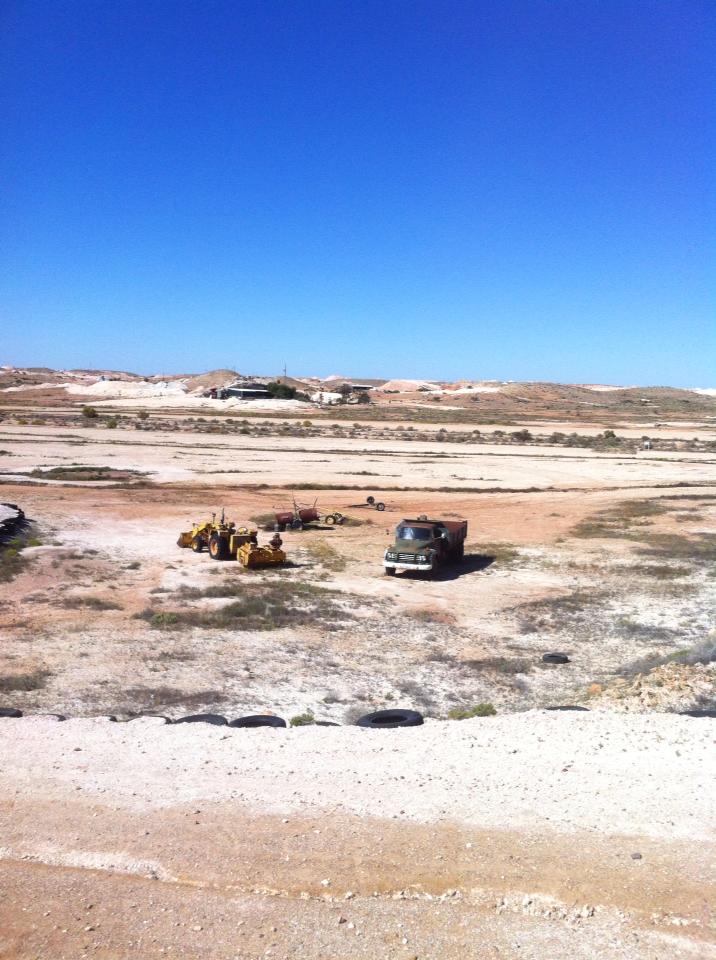 View of the Coober Pedy golf course