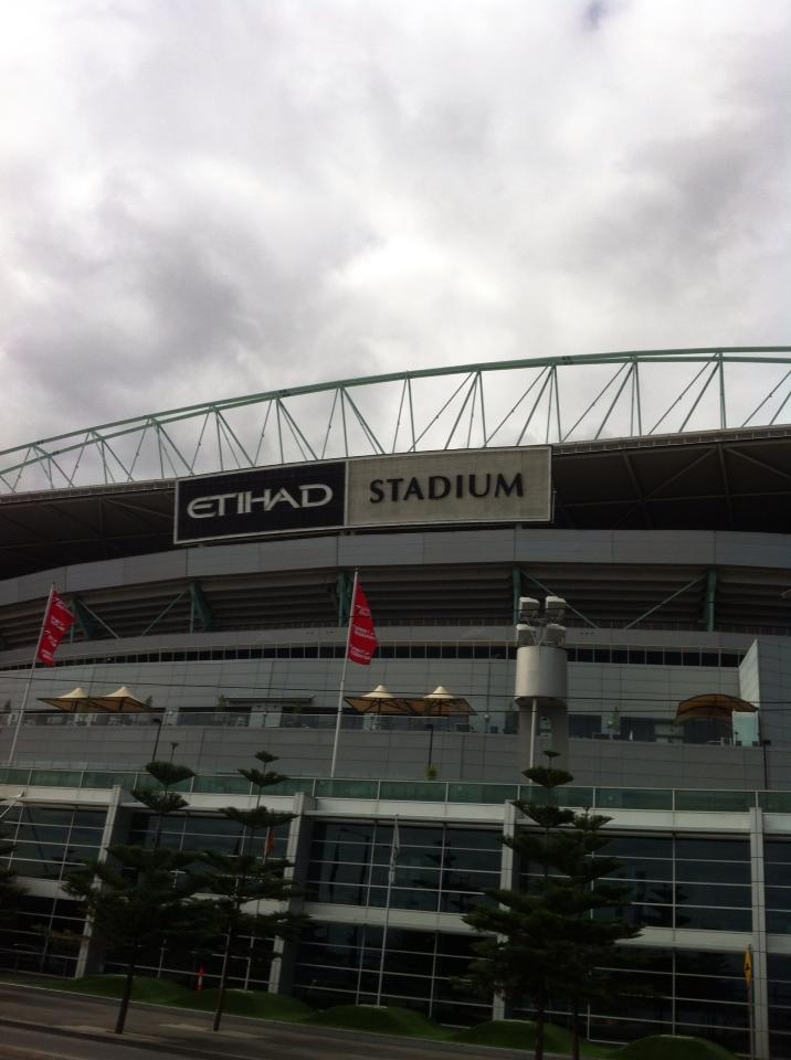 Etihad Stadium in Melbourne