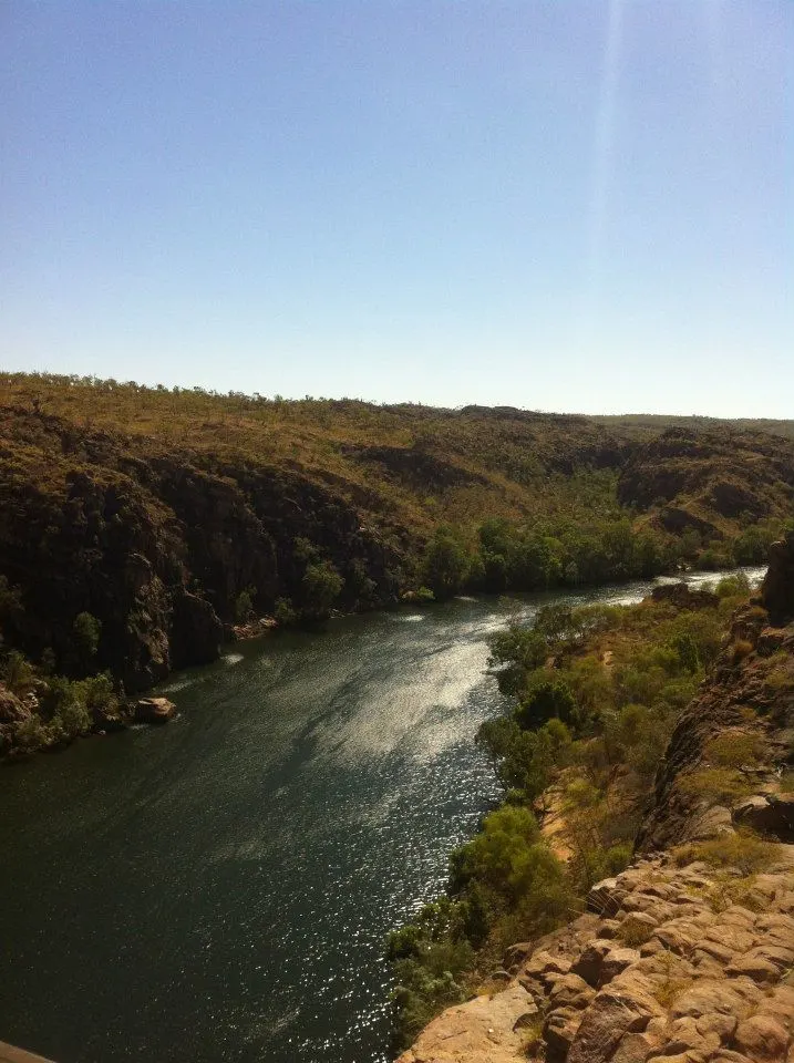 Katherine Gorge on the Adelaide to Darwin road trip