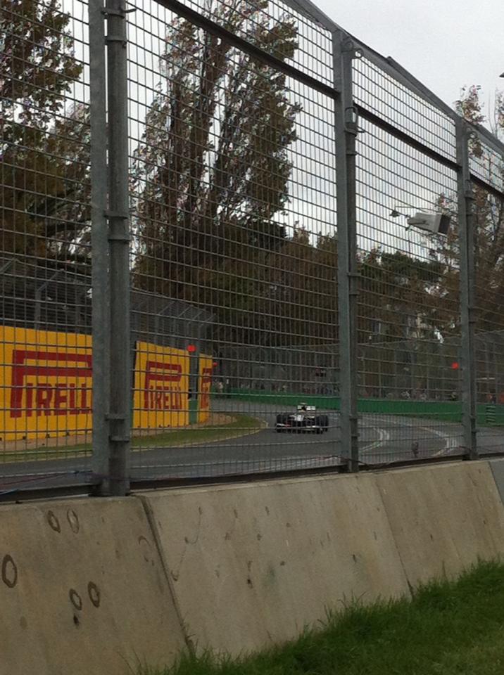 F1 car at the Australian Grand Prix
