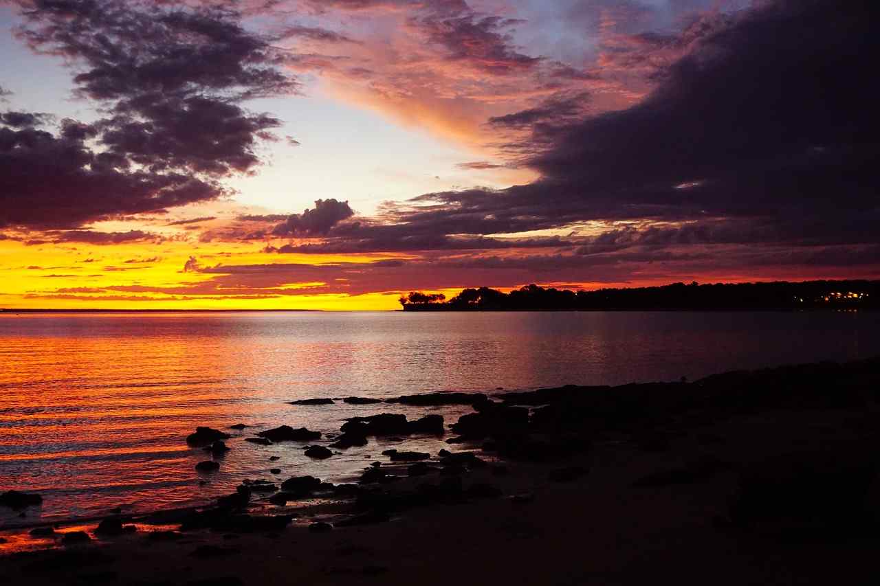 Sunset over Darwin
