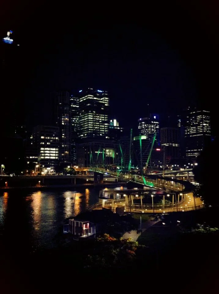 Brisbane at night