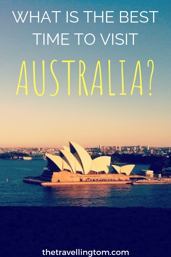 Best time to visit Australia