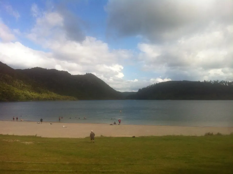 View of lake rotorua