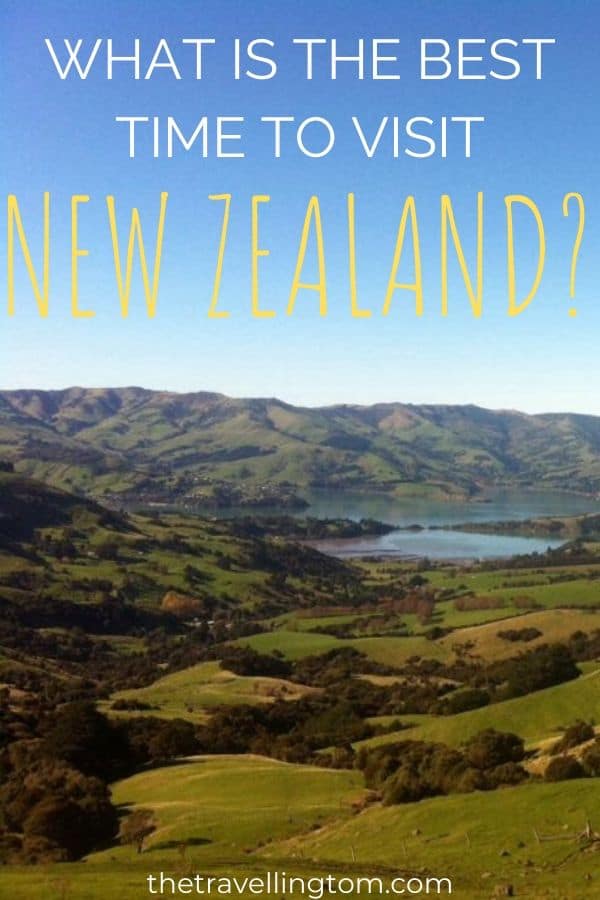 Best time to visit New Zealand