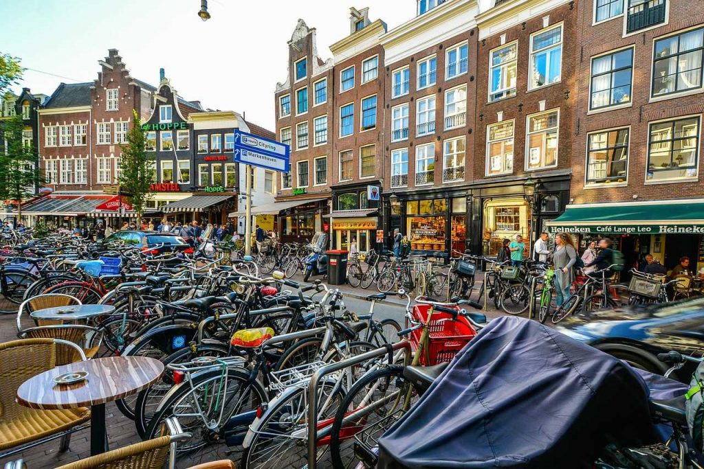 Bicycles in Amsterdam