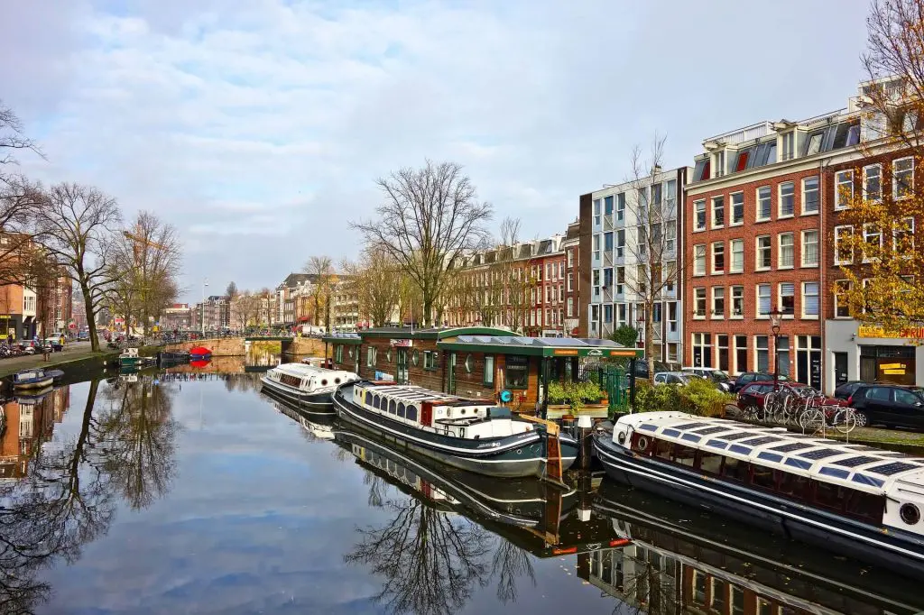 canal in Amsterdam
