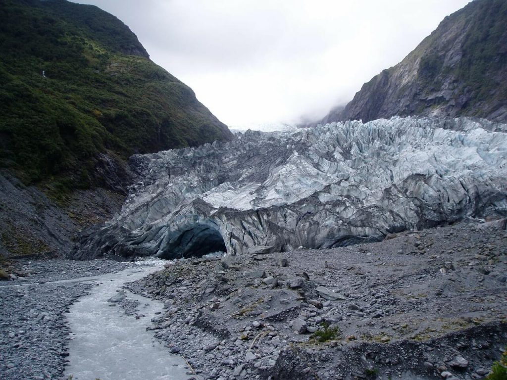 View of Franz Josef glacier
