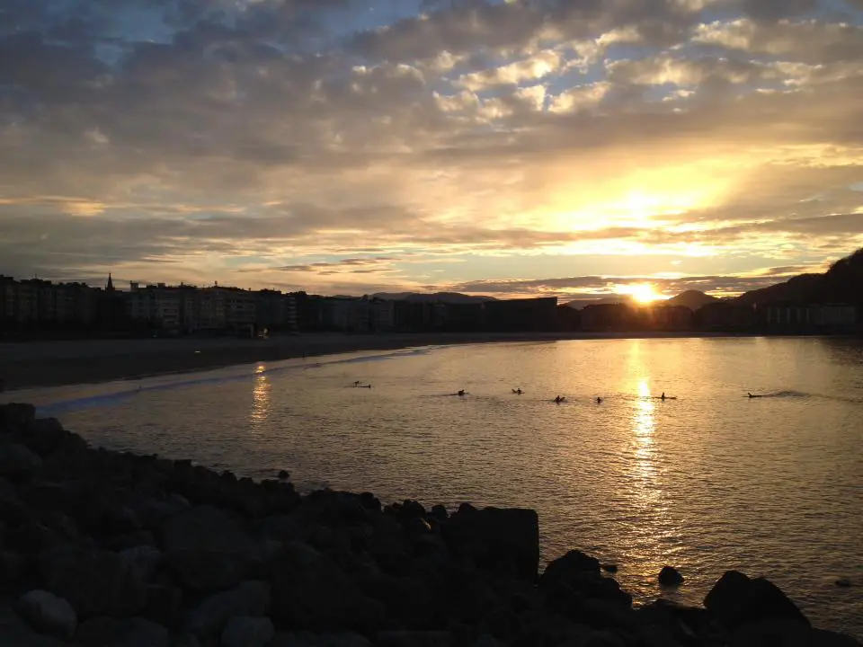 Beach at San Sebastian