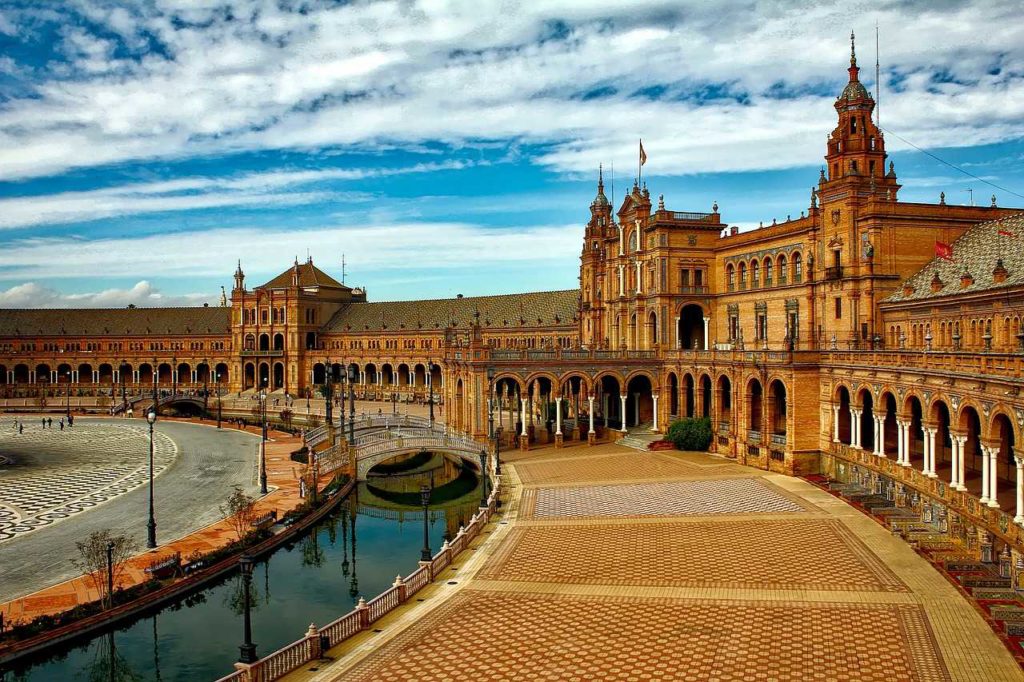 Plaza Espana in Sevilla