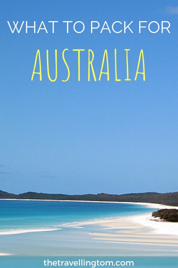 What to pack for Australia