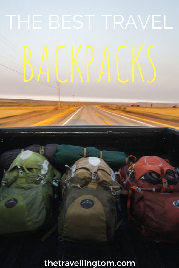 Best Travel Backpacks Pin
