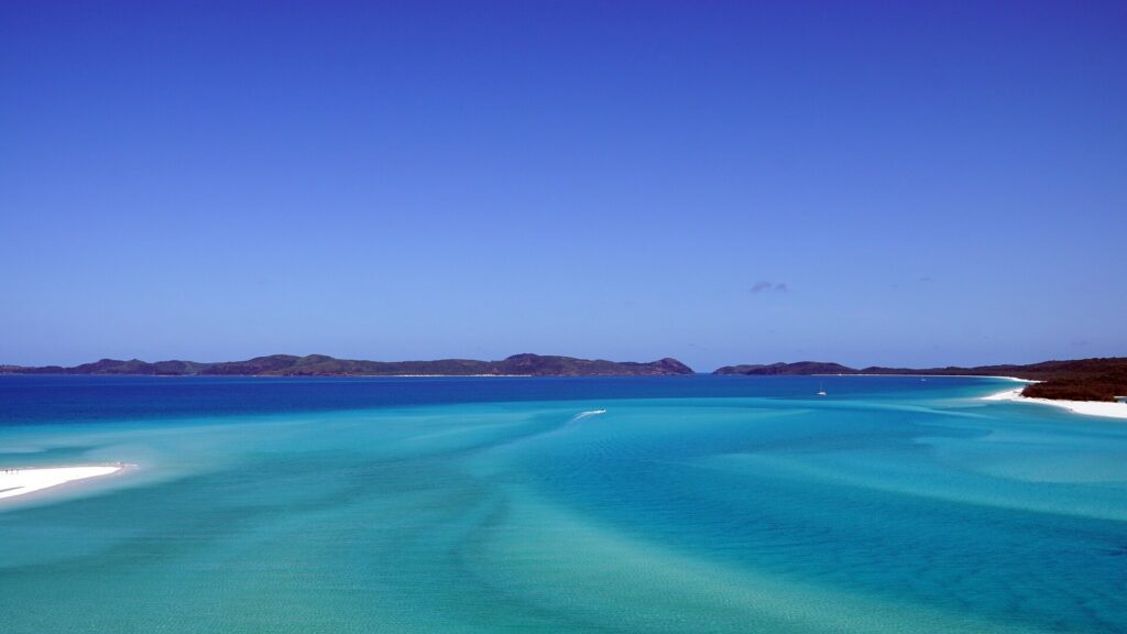 sea in the Whitsunday Islands