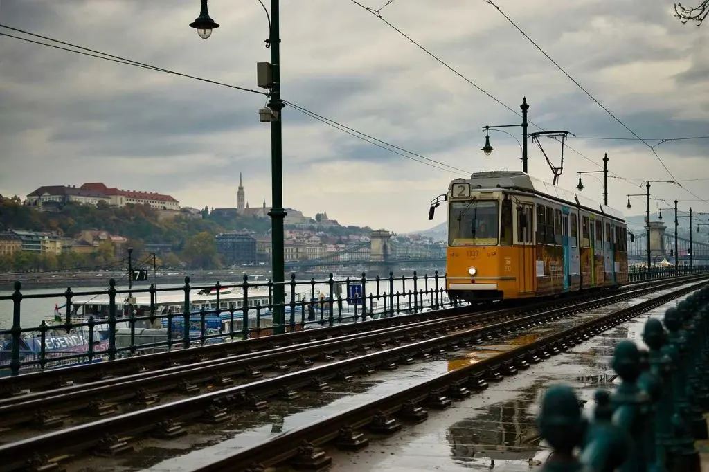 Tram in Budapest