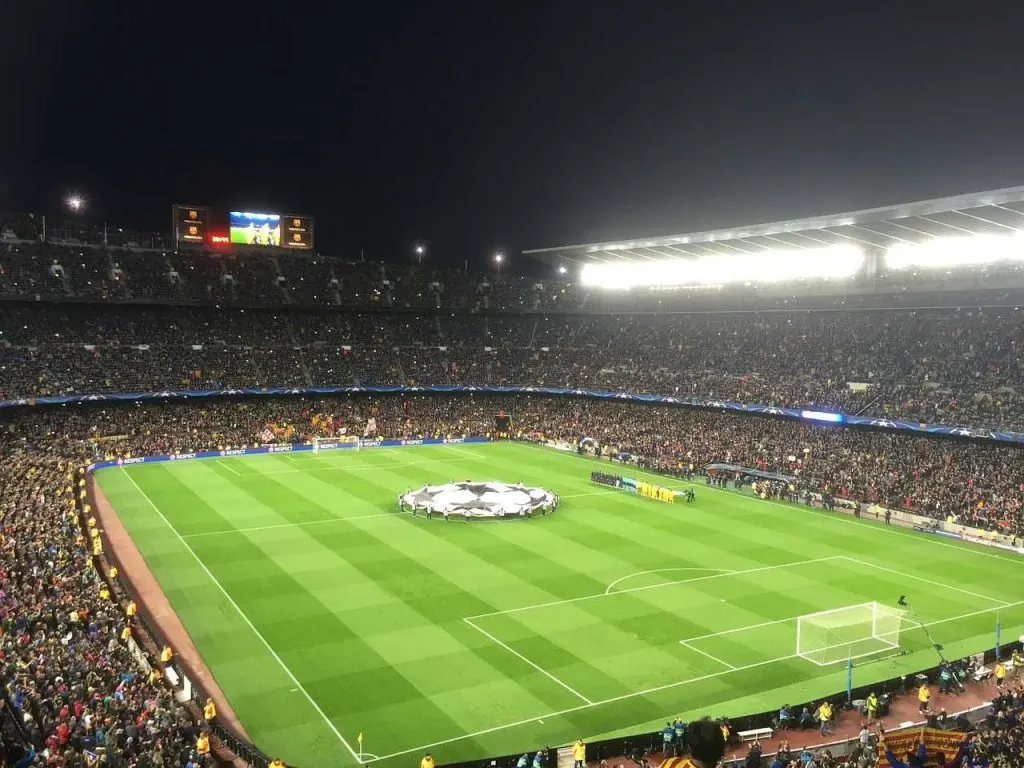 Champions League at the Camp Nou
