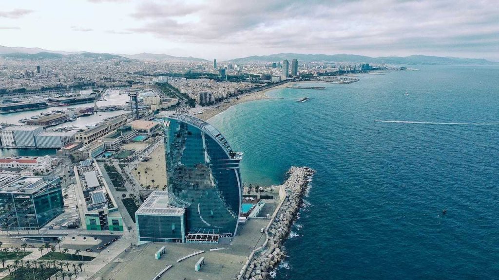 Overview of Barceloneta