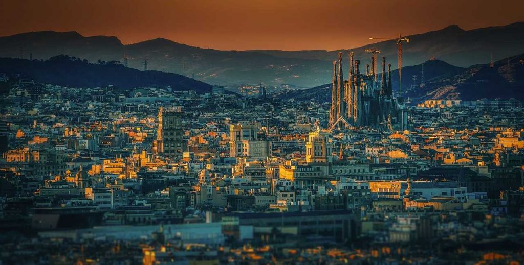 View of Sagrada Familia