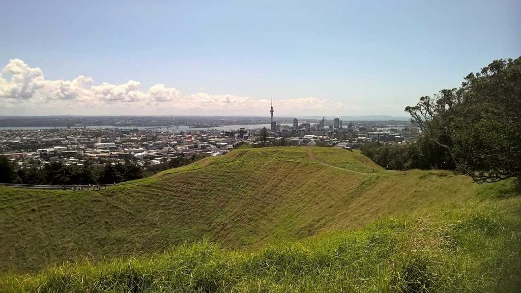 Auckland from Mt Eden