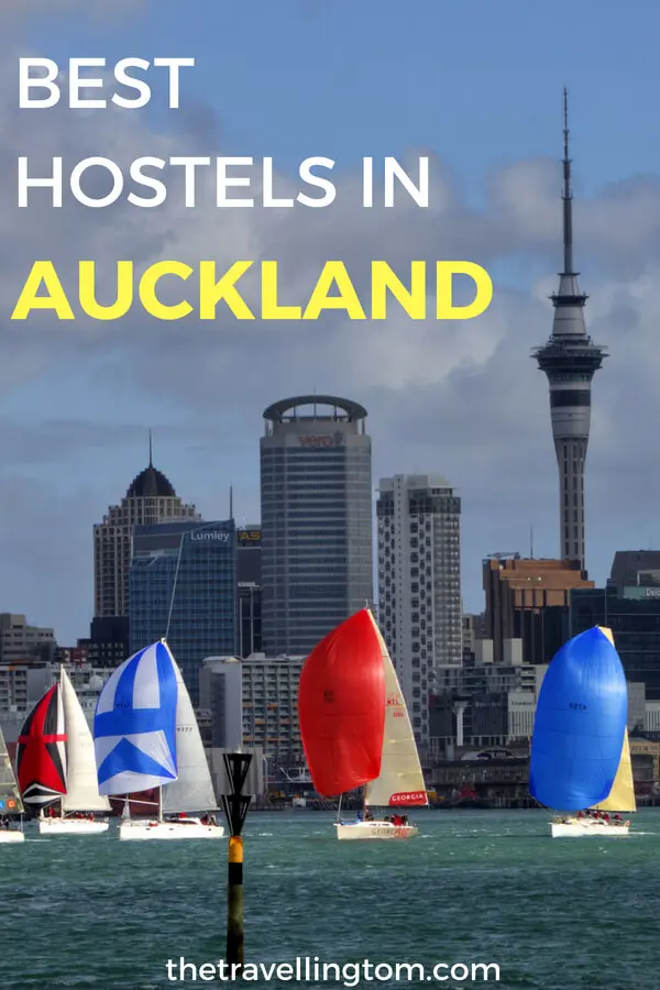 Best hostels in Auckland pin