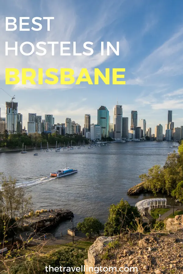 Best hostels in Brisbane pin
