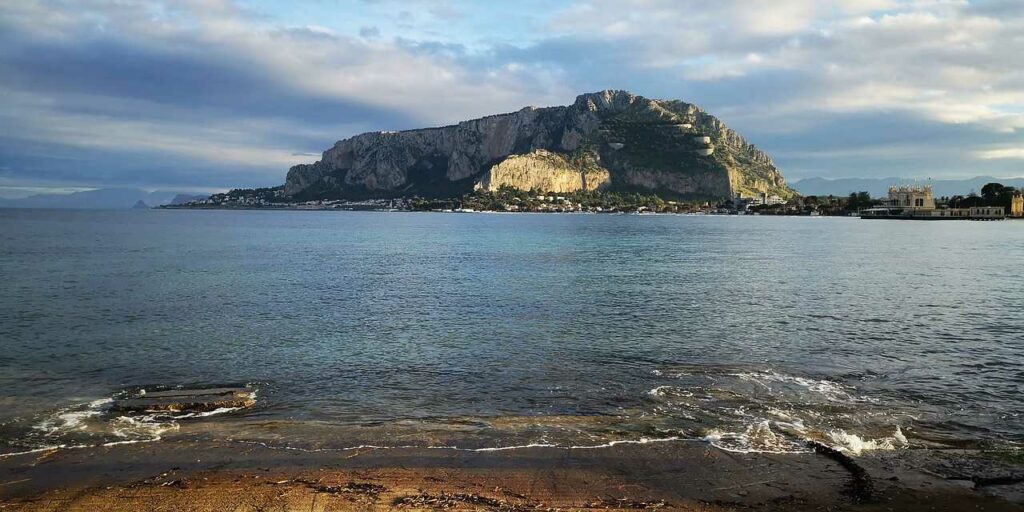 View from Mondello Beach