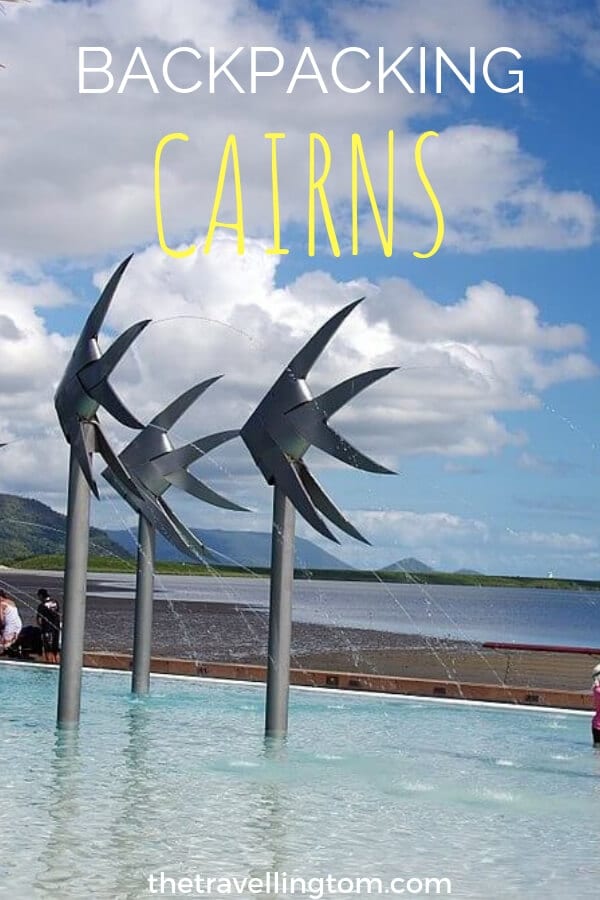 Backpacking Cairns pin