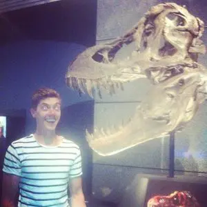 Me and Stan the T-Rex