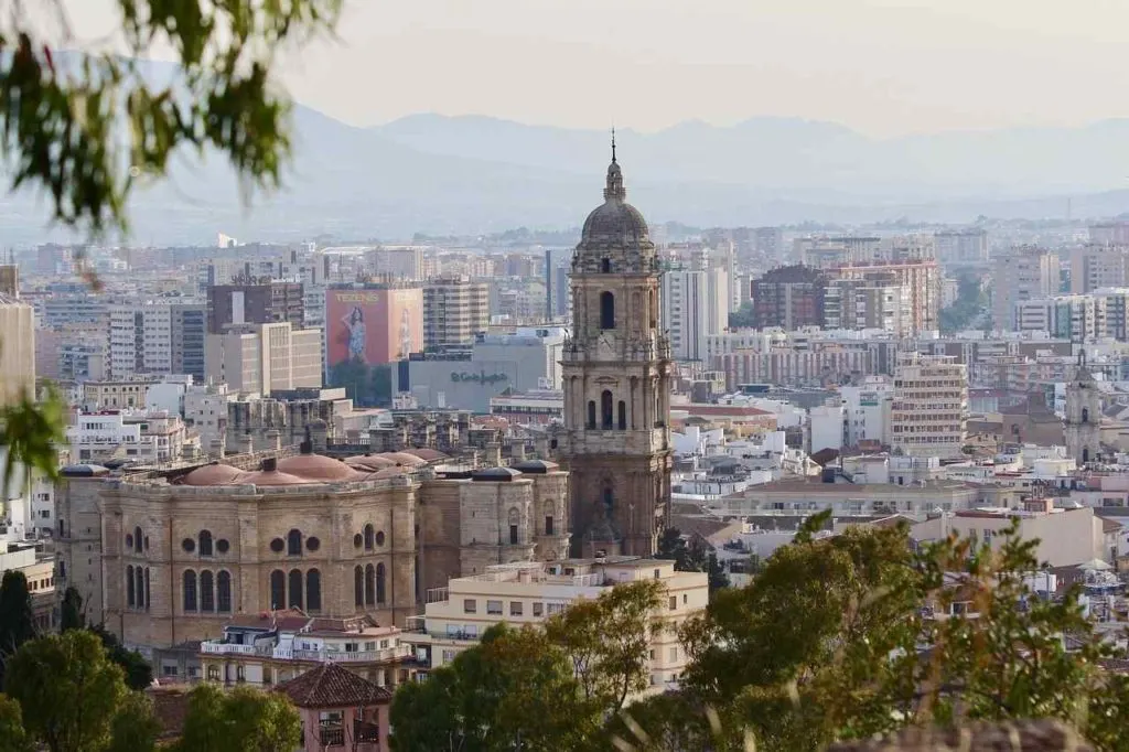 View of Malaga