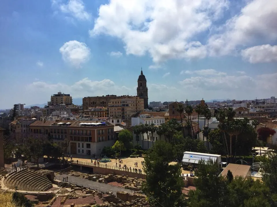 View over Malaga