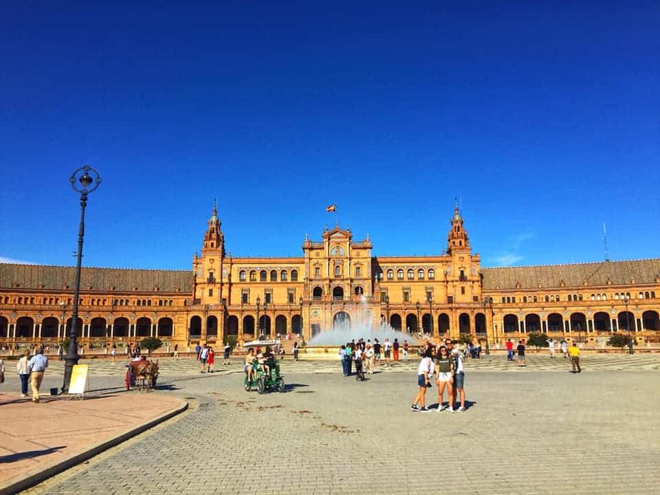 View of Plaza de Espana