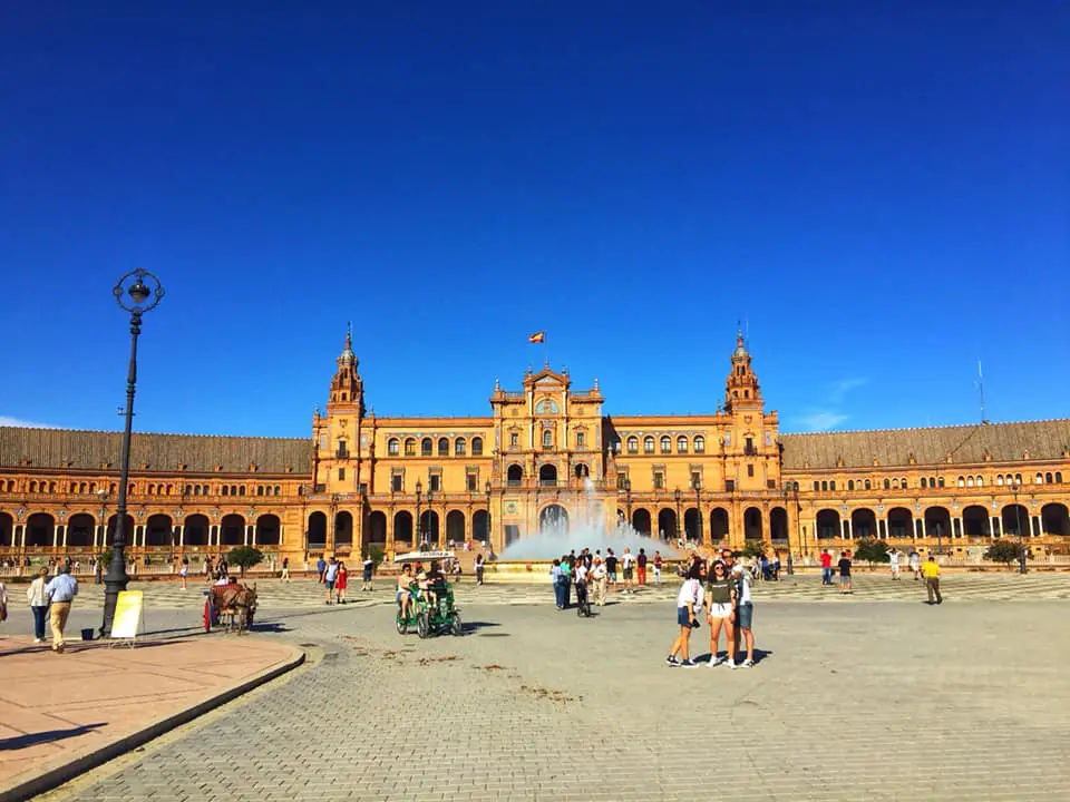 View of Plaza de Espana