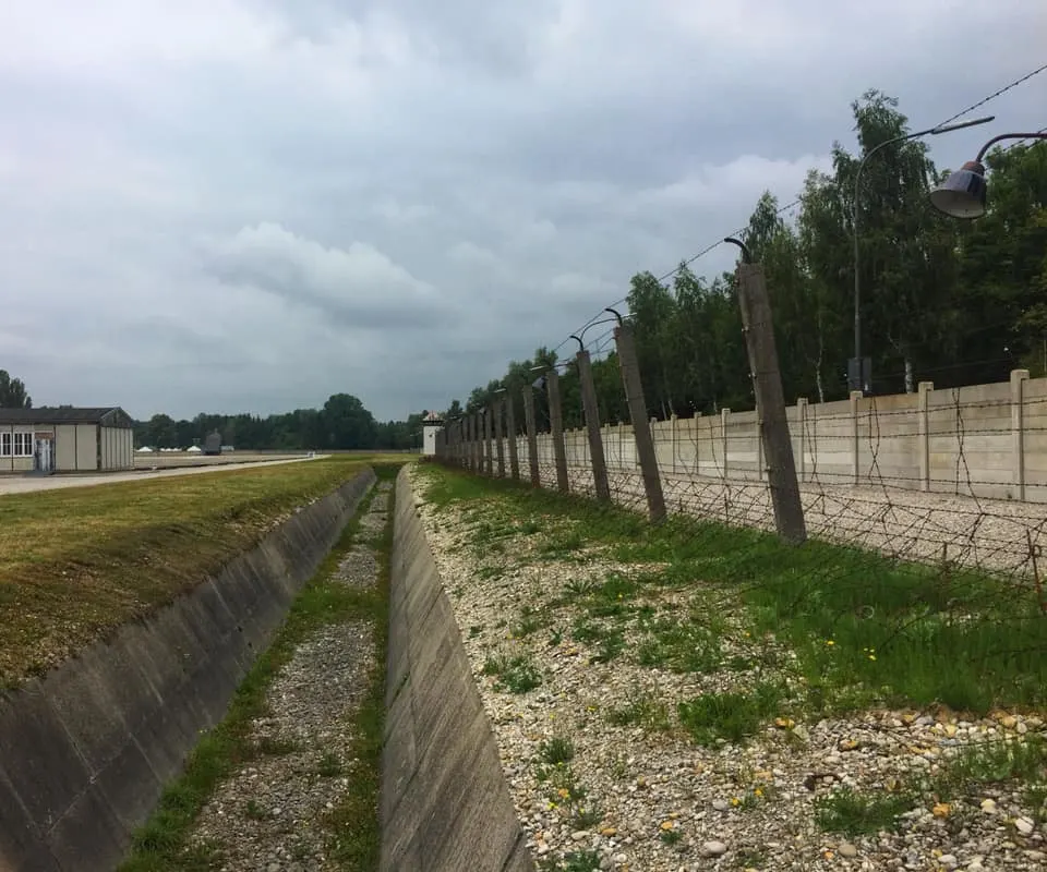 Fence at Dachau