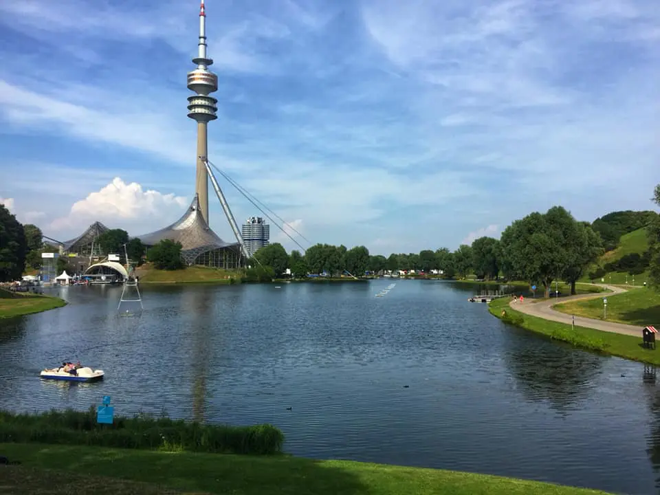 View of the Olympiapark