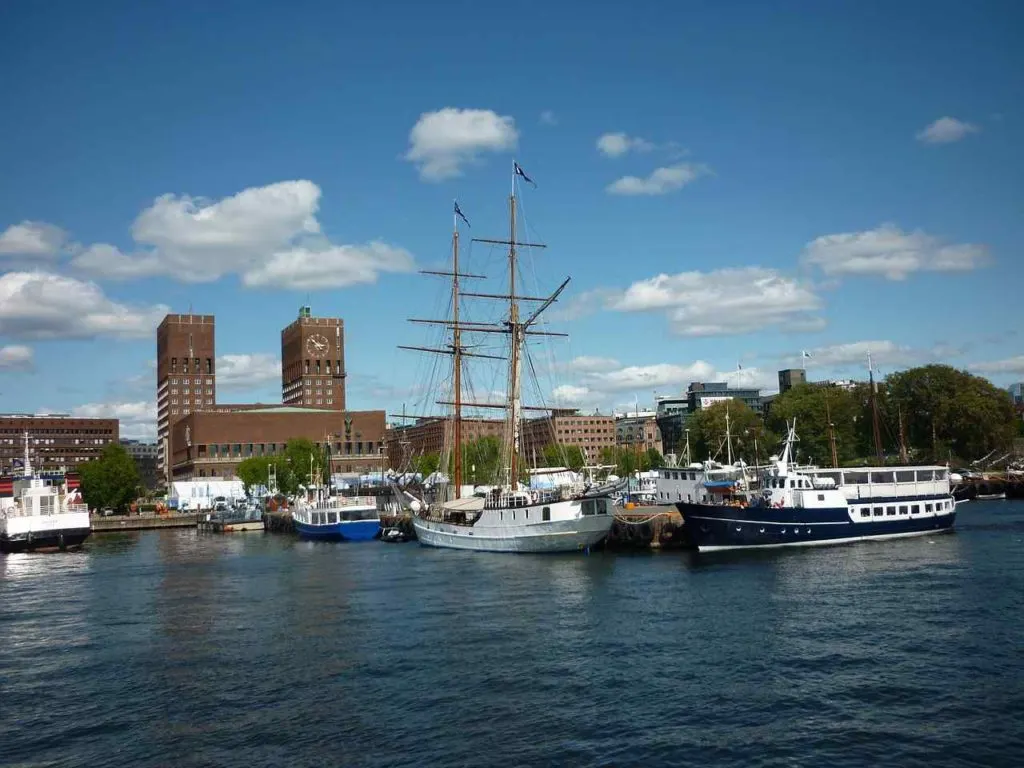 View of Oslo Town Hall