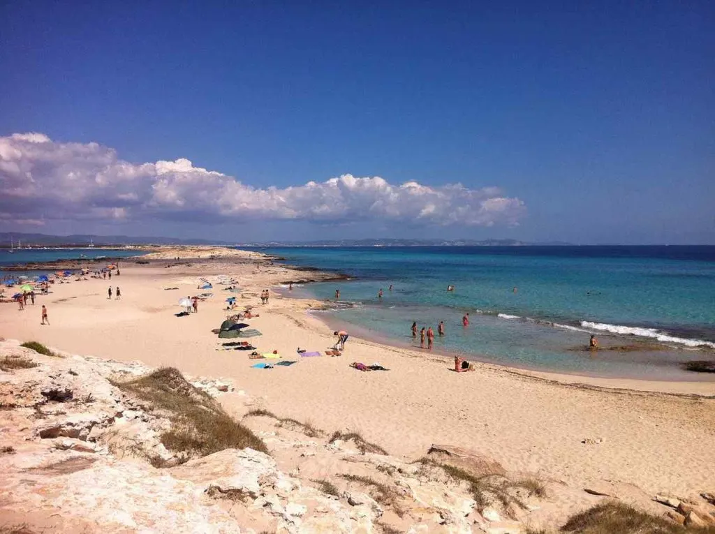 Beach in Formentera