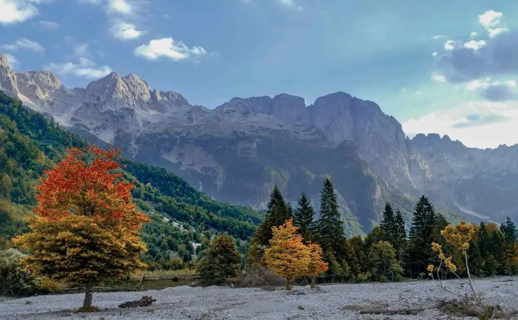 Mountains in Albania