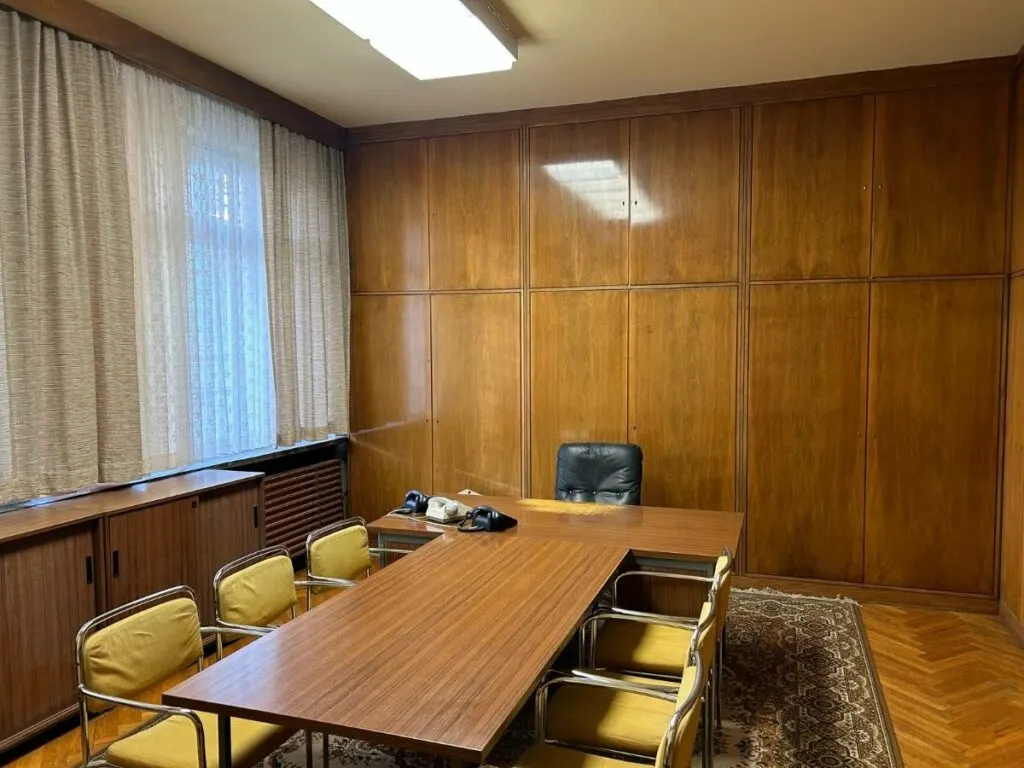 an office on the second floor of the stasi museum in its original state