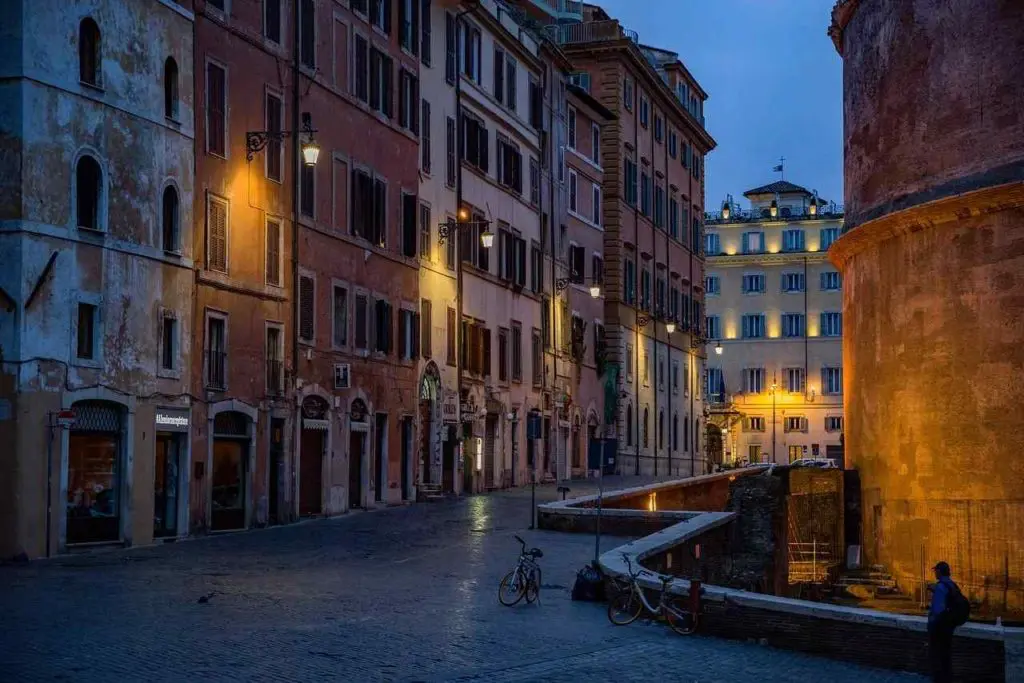 Rome at night