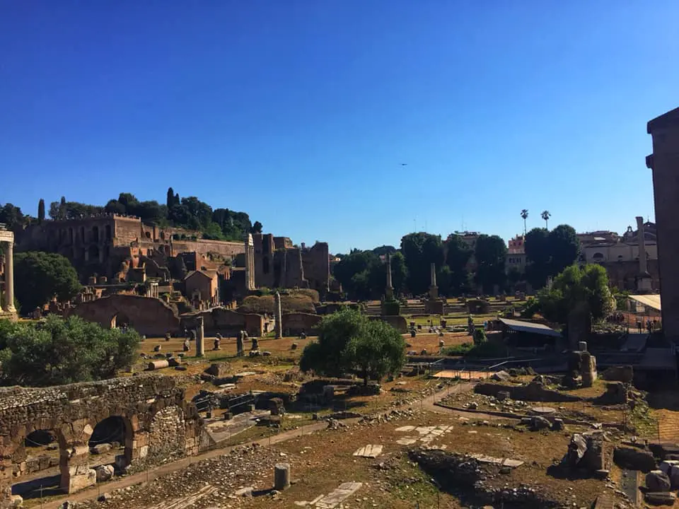 Ruins in Rome