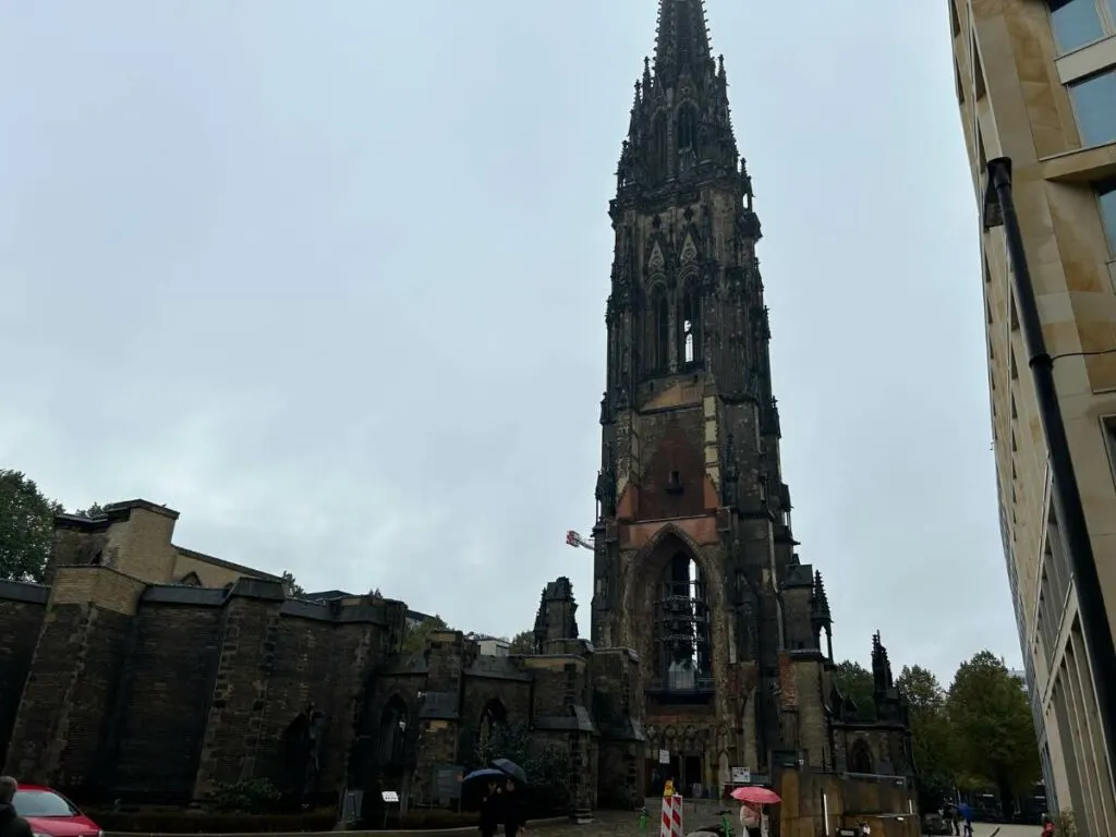 view of the church of st nicholas