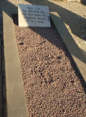 Tamam Shud grave