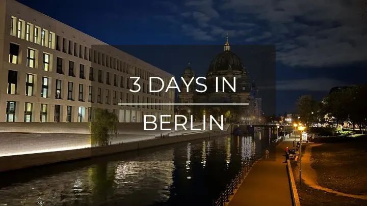 3 days in berlin