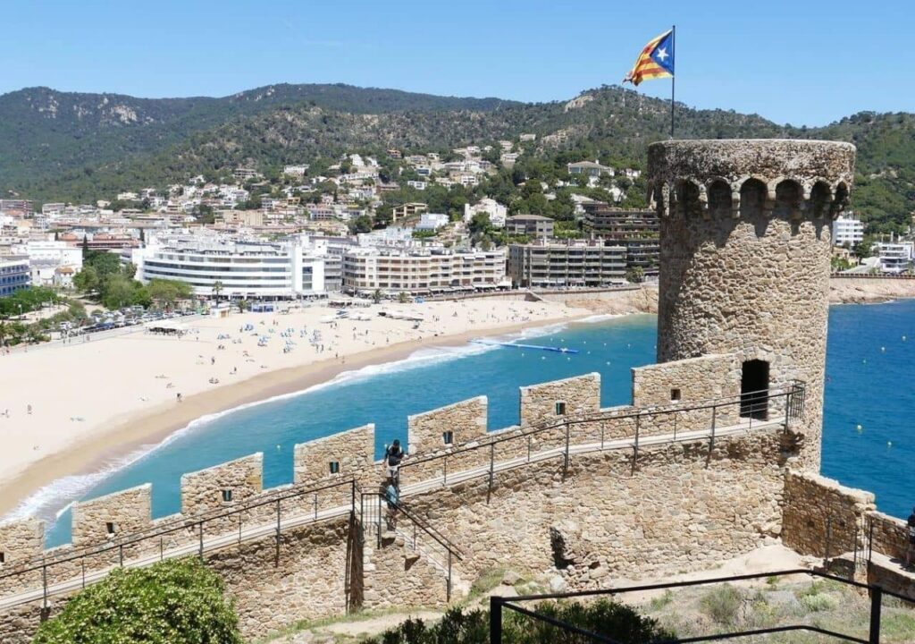 View of Tossa de Mar