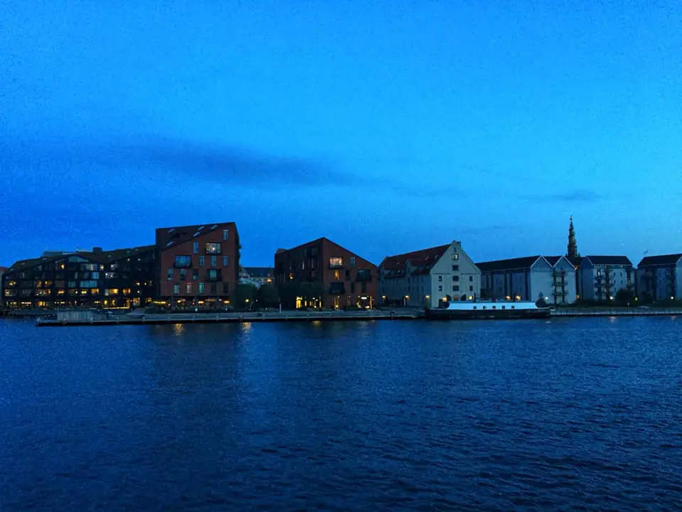 View across the water in Copenhagen