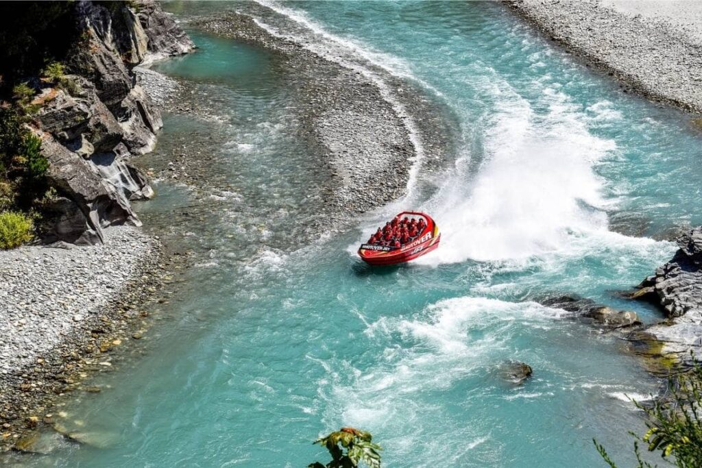 Jetboating in Queenstown