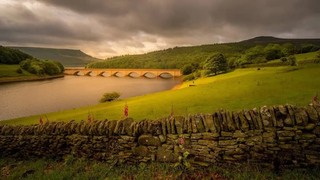 ladybower reservoir in peak district