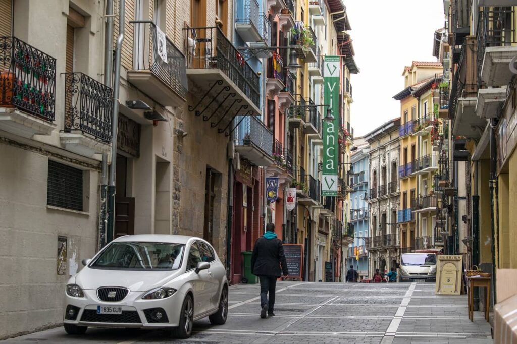 street in Pamplona