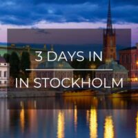 3 Days in Stockholm